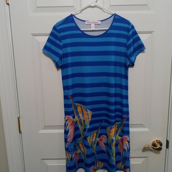 Leoma Lovegrove Nautical Fish Dress - Picture 1 of 7